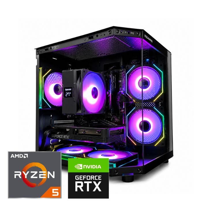 Ryzen 5 + 5050 PC AMD Ryzen 5 8600F + RTX 5050 - Imagen 1
