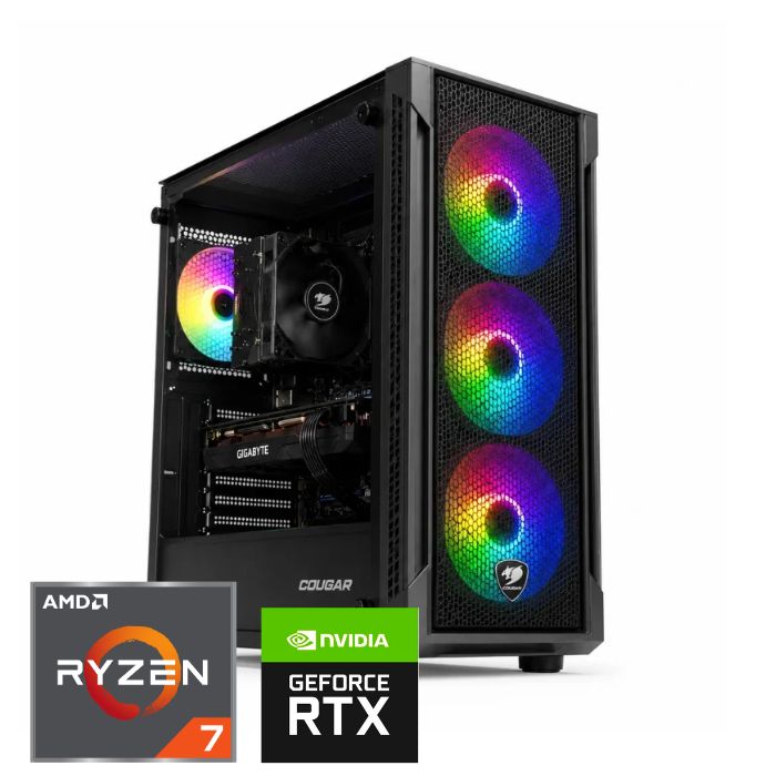 Ryzen 7 9700x + 5050 PC AMD Ryzen 7 9700x + RTX 5050 - Imagen 1